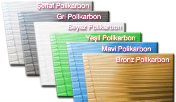 polikarbon çatı