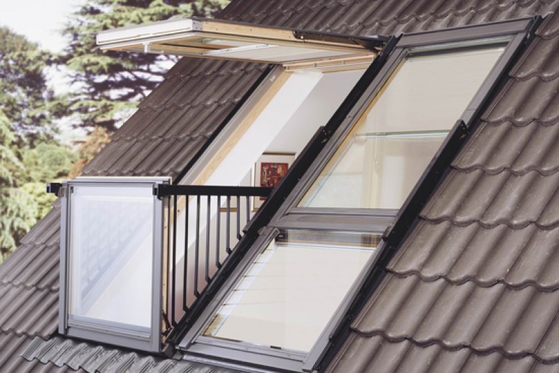 velux çatı katı teras balkonu